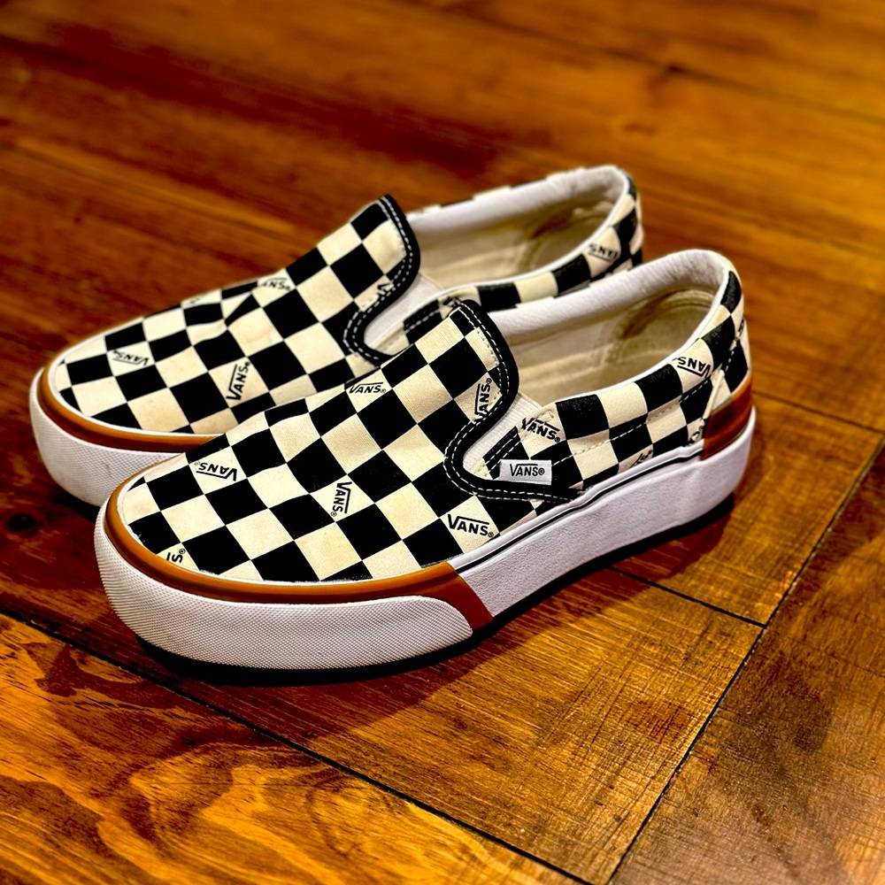 Vans Stacked Checker Platform